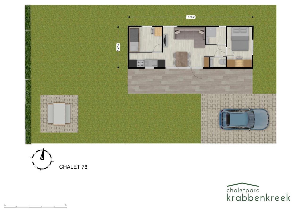 Chaletparc Krabbenkreek Zeeland - Chalet 78 Sint Annaland Esterno foto